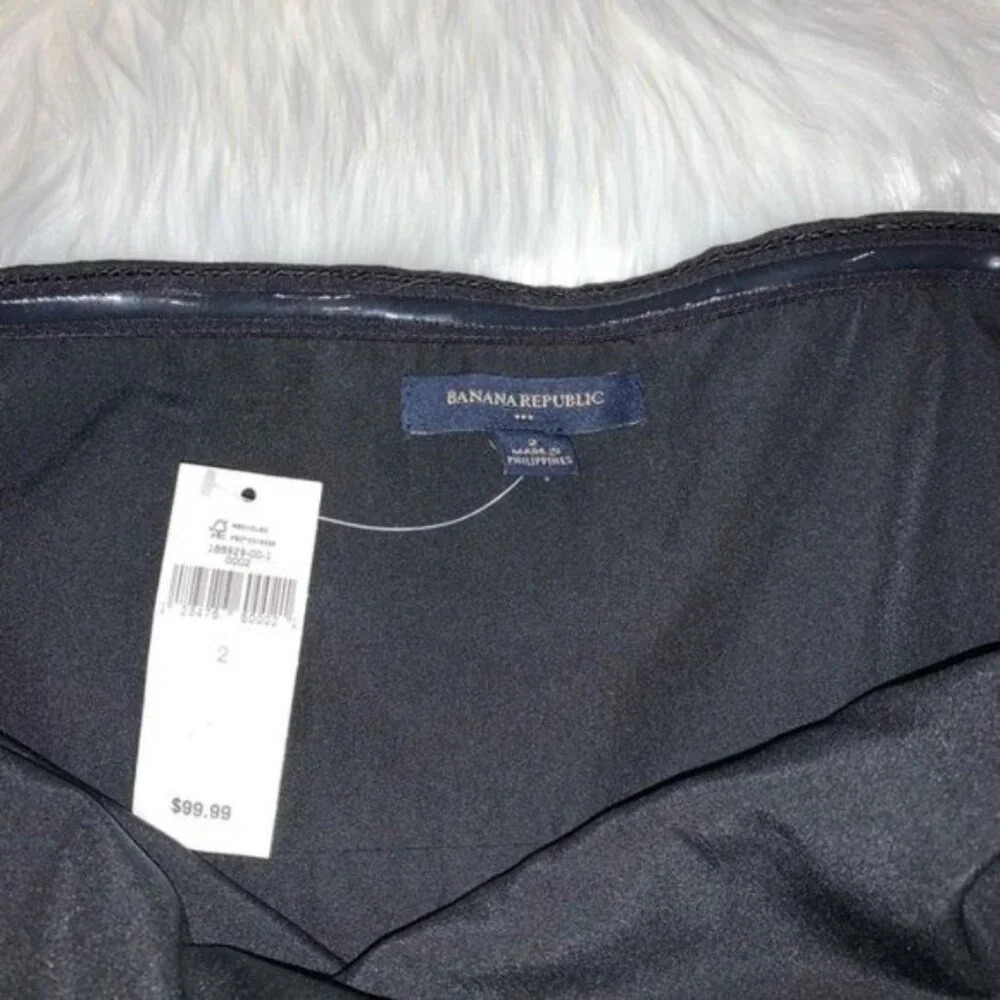 Banana Republic Pleated Halter Dress NWT - Picture 3 of 6